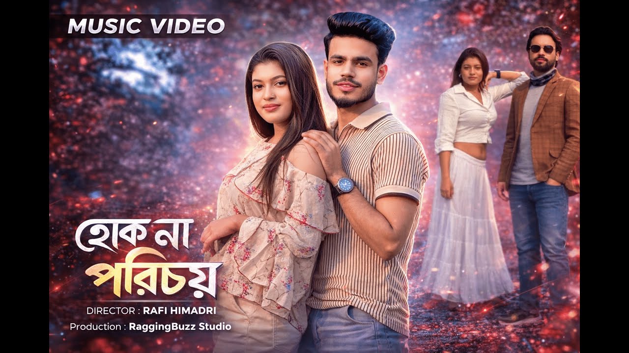 হোক না পরিচয় | Hok Na Porichoi | Rafi Himadri | Sobrata | Shume | Sojoy | Bangla New Music Video2026