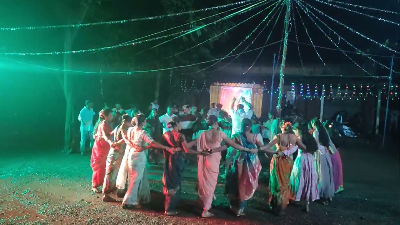तारपा नाच || सार्वजनिक नवरात्रोत्सव वाळवंडा 2025 || रात्र 2 🔥😍 ||