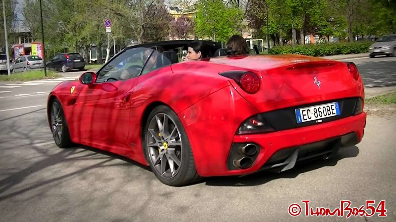 Ferrari California - Sounds, Start-up & Details