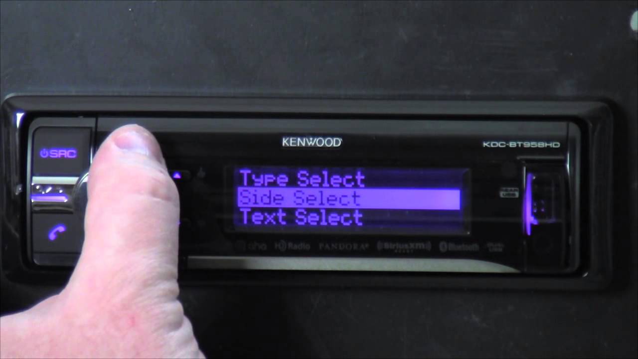 Kenwood KDC-BT958HD - Out Of The Box