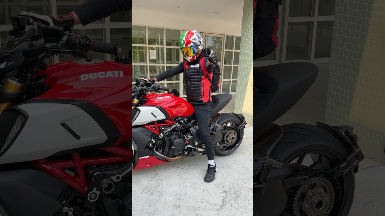 Ducati Diavel 1260S Starting Sound #shorts #automobile #diavel #ducati #motovlog #sports #racing