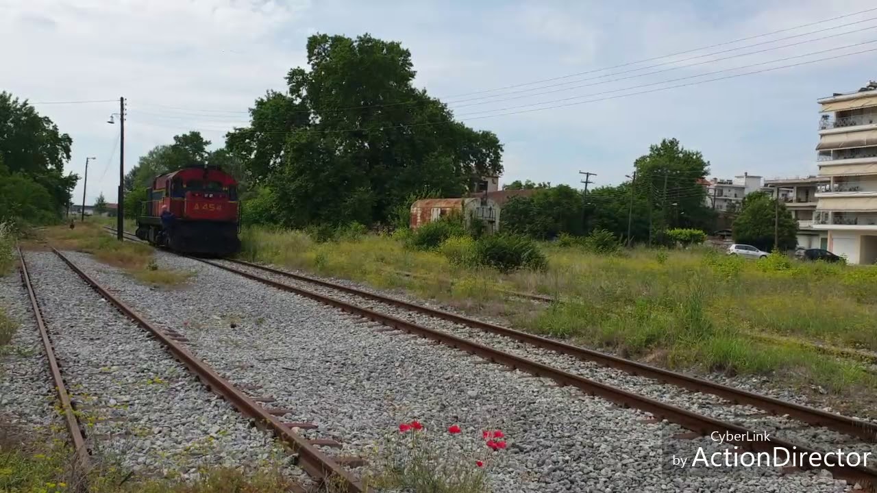 12/5/19 Σκύδρα MLW A454 και ΕΕΣΣΤΥ για την επισκευή της αμαξ/χιας ΜΑΝ 621 101/201.TrainOSE Greece