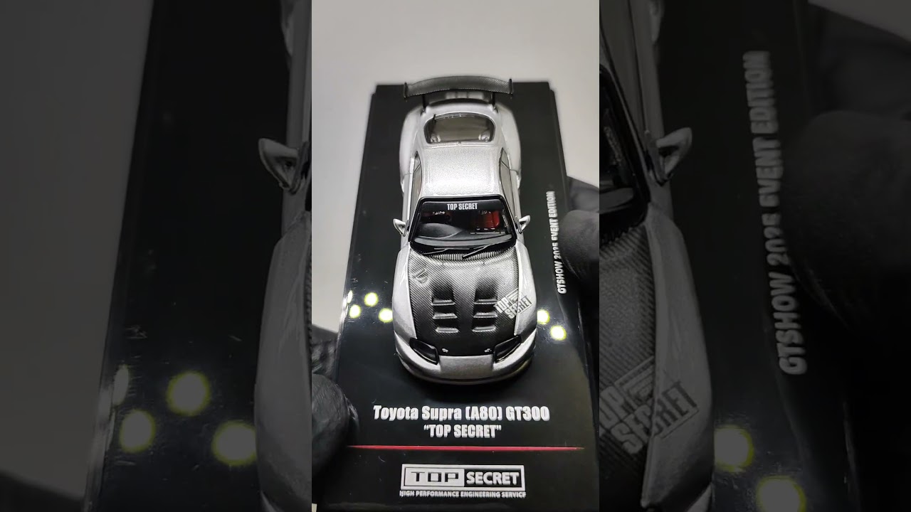 INNO64 TOYOTA SUPRA GT300 TOPSECRET GTSHOW EVENT EDITION #supramk4