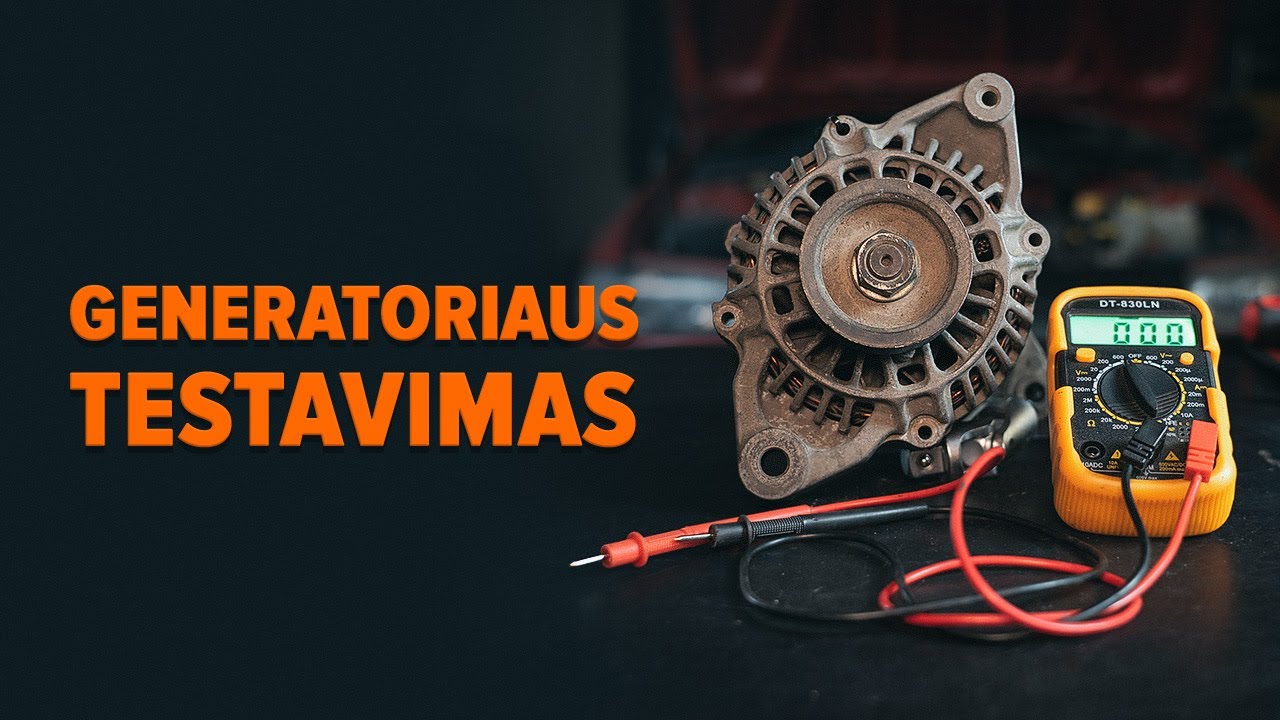 Kaip patikrinti automobilio generatorių | AUTODOC patarimai