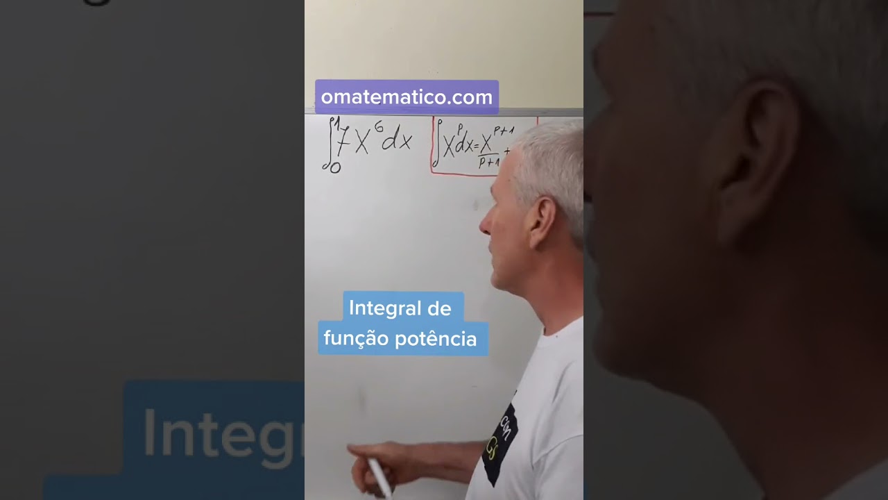 INTEGRAL DE FUNÇÃO POTÊNCIA - 