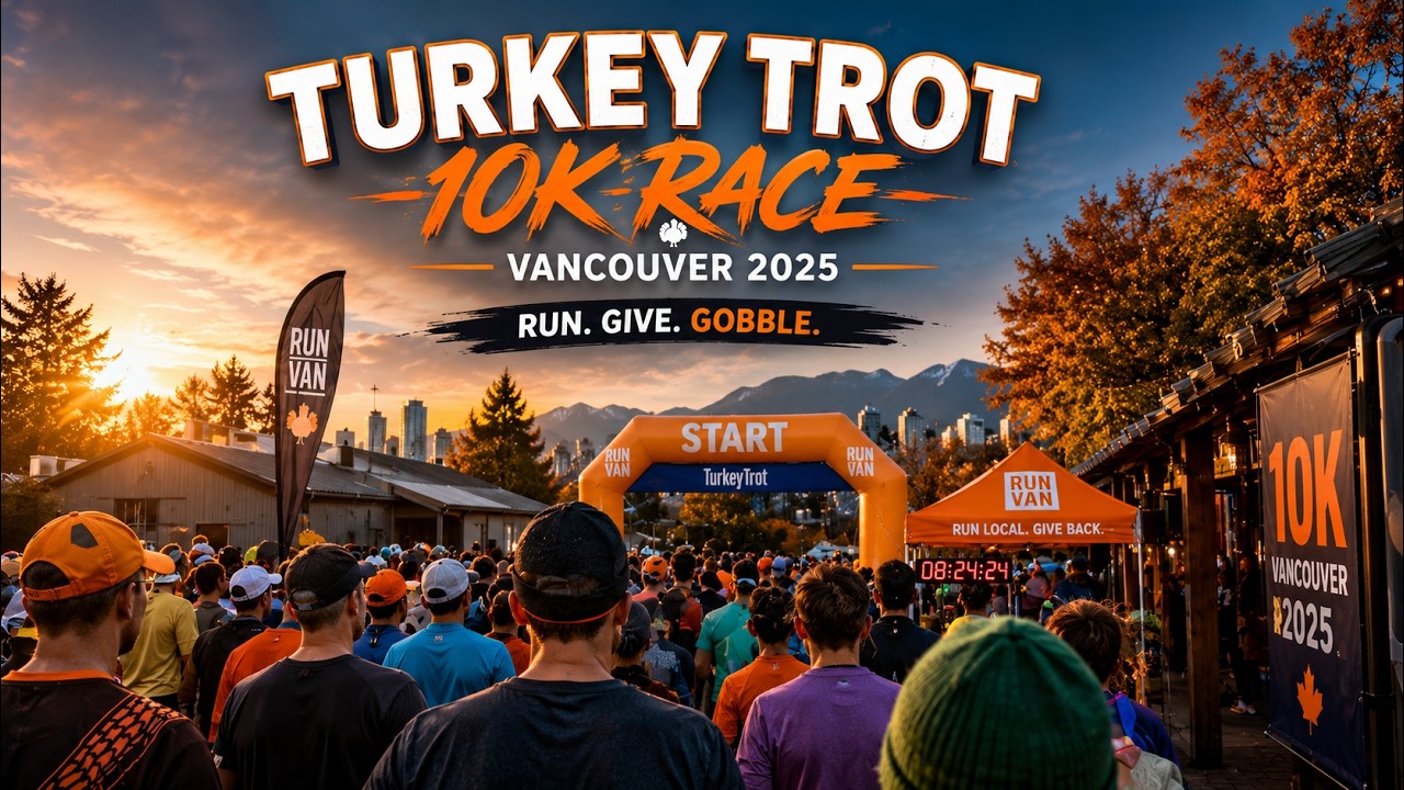 Turkey Trot 10k Race Vancouver 2025