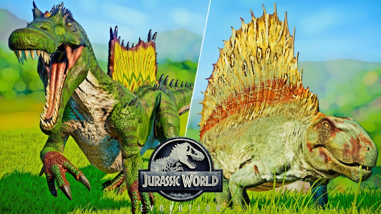 New! Dimetrodon & Demon Spinosaurus in Jurassic World Evolution - New Prehistoric Dinosaurs
