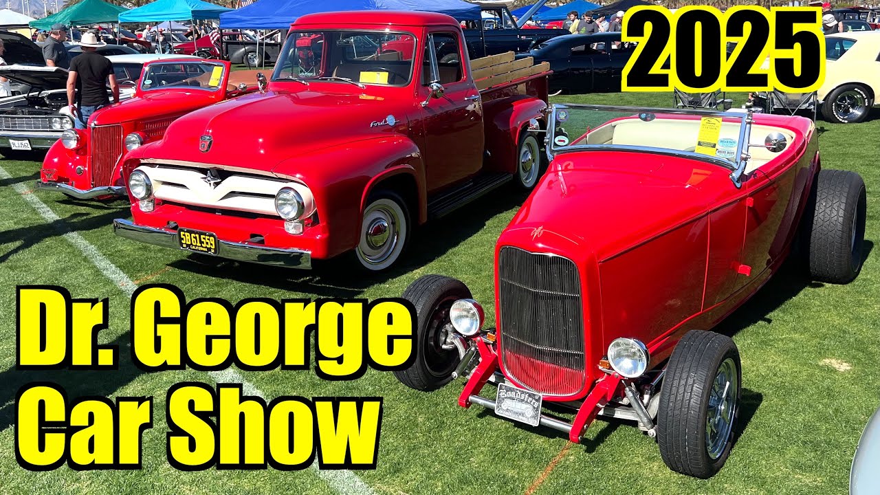 Dr. George Charity Car Show 2025 At Indian Wells Tennis Garden