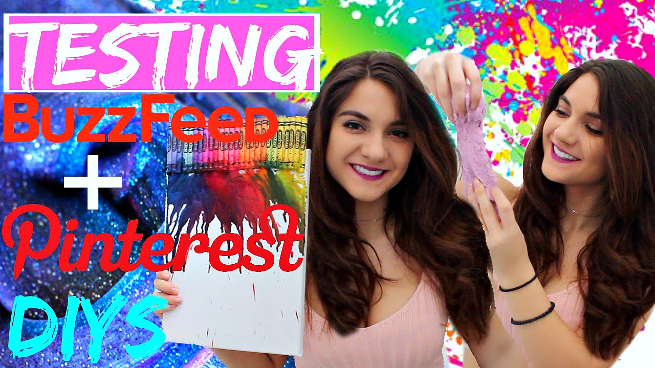 Testing Pinterest and Buzzfeed DIY's !!!