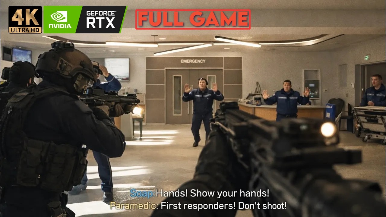 Call Of Duty Modern Warfare 3: Full Gameplay [4K] - NVIDIA GeForce RTX 4050 Laptop GPU