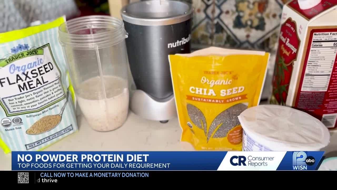 Consumer Reports: Eat a protein-packed diet without powders