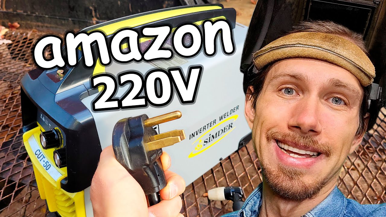 AMAZON Plasma Cutter Review: Simder 220V Cutting THICK Steel