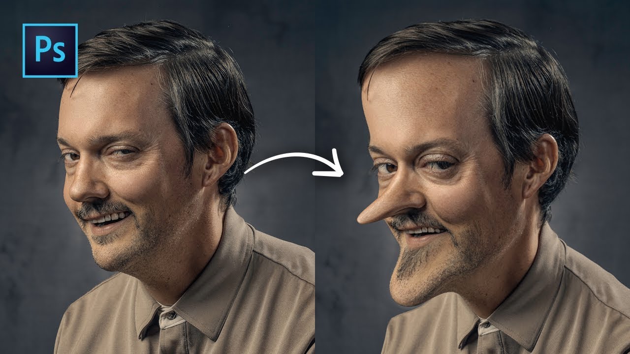 Photoshop : Créer une caricature à partir d'une photo !