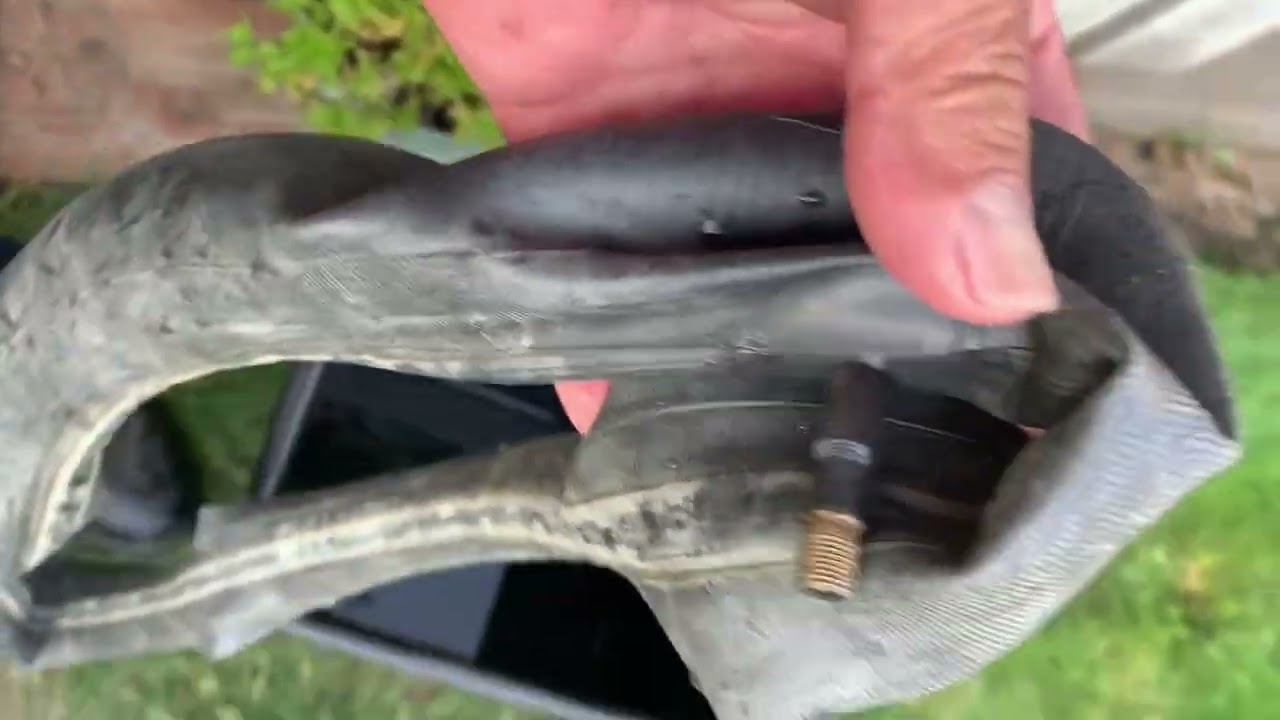 My BMX tire Repair how to do it
