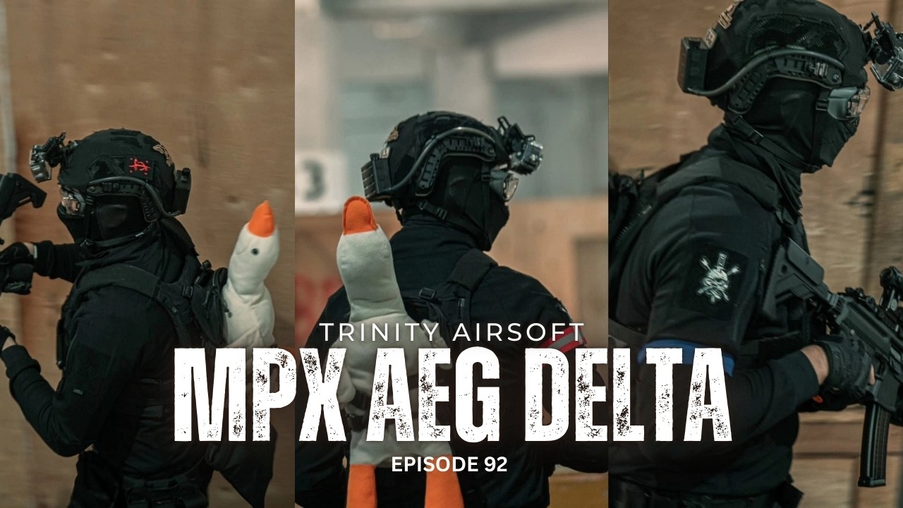 MPX AEG DELTA ปืนเบาก็จะวิ่งเร็วหน่อย | AT ONE AIRSOFT FIELD | TRINITY AIRSOFT | EP.92