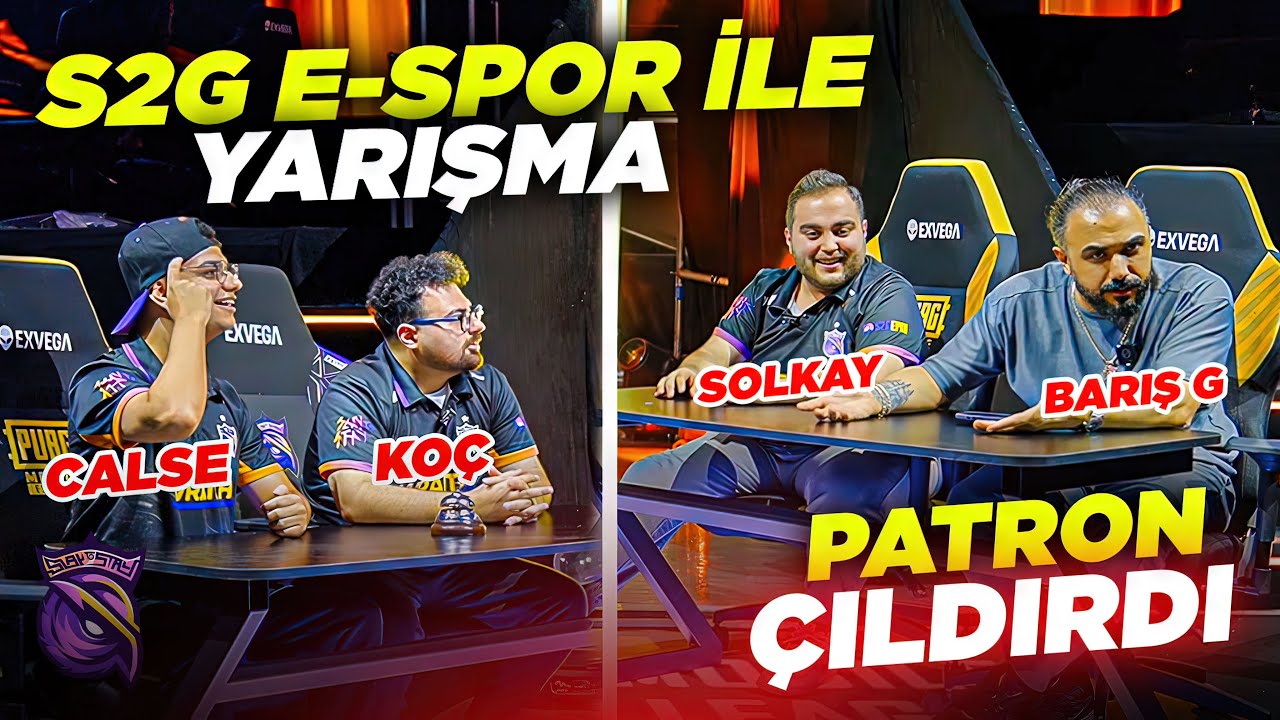 S2G OYUNCULARIYLA PMSL FİNALİ ÖNCESİ SORU & CEVAP YARIŞMASI!! ​​@PUBGMOBILEESPORTÜRKİYE 