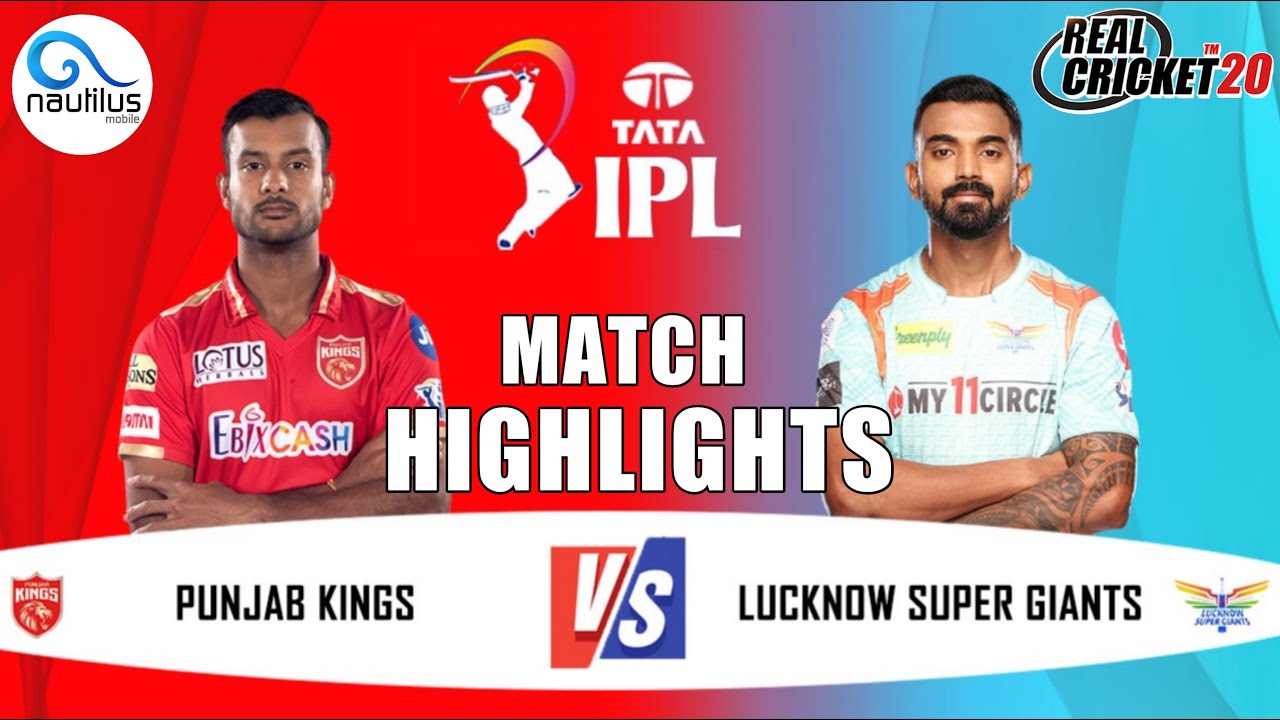 PBKS vs LSG 2022 Full Match Highlights | TATA IPL 2022 | 42nd Match | Real Cricket&trade; 20