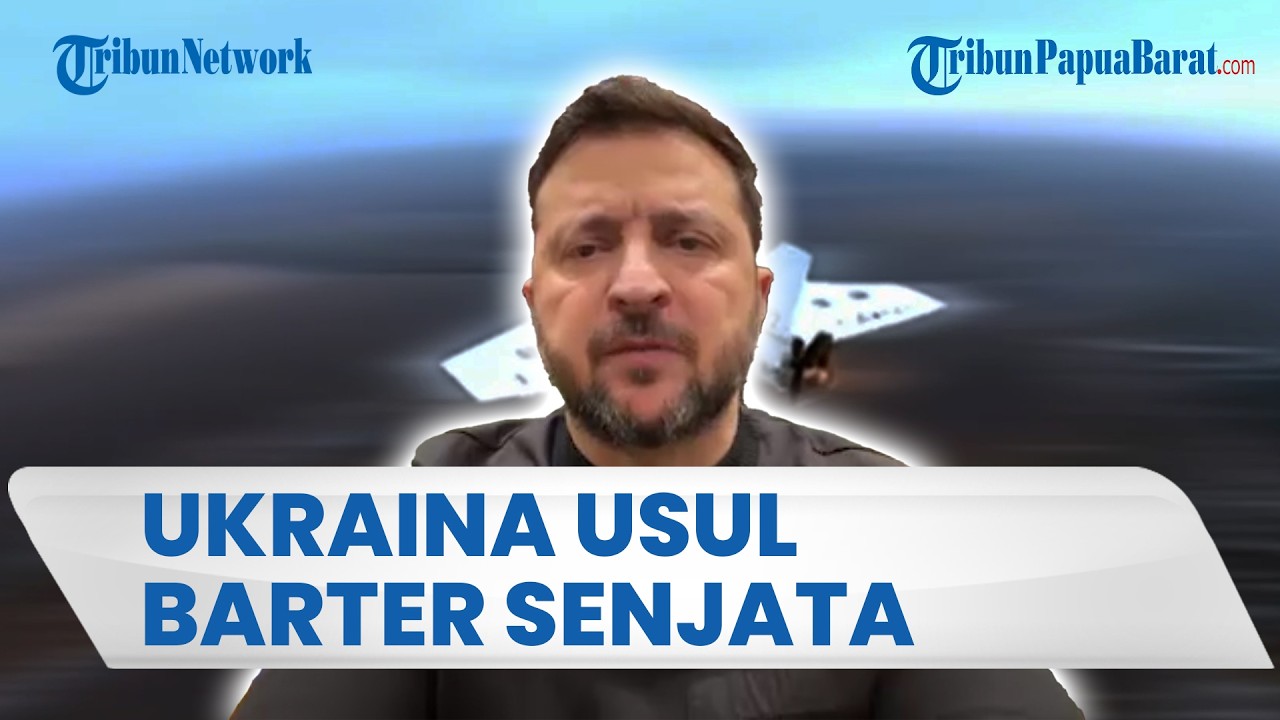 UKRAINA USUL BARTER SENJATA di Tengah Memanasnya Perang AS-Israel Vs Iran