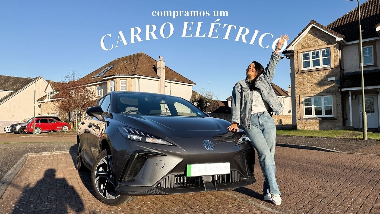 Compramos um CARRO ELÉTRICO!! | Tour pelo carro, como carrega e muita gratidão!!!