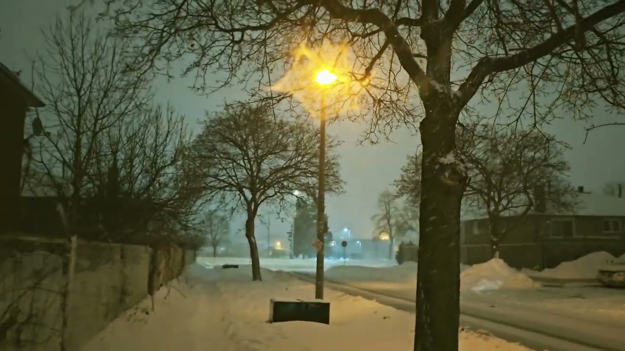 Canada Welcomes Holy Ramadan with a Snowstorm ❄️🇨🇦🌙🕌