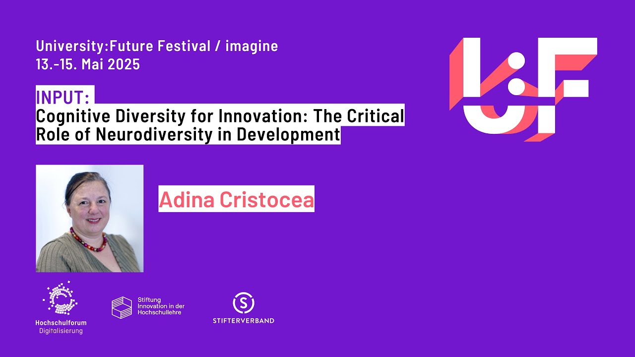 Cognitive Diversity for Innovation - Adina Cristocea - U:FF 2025