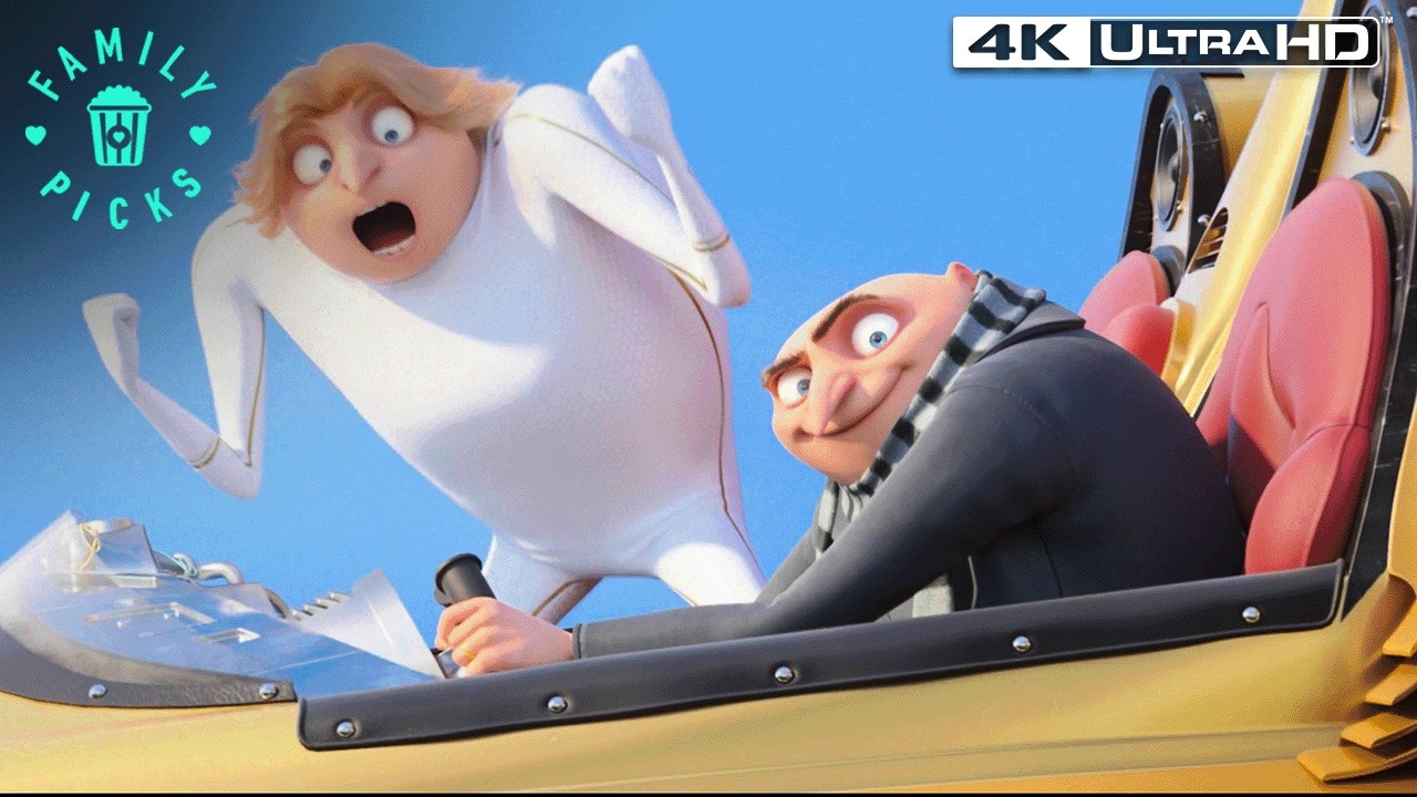 Gru & Dru vs. Balthazar Bratt’s Giant Robot (full scene) | Despicable Me 3