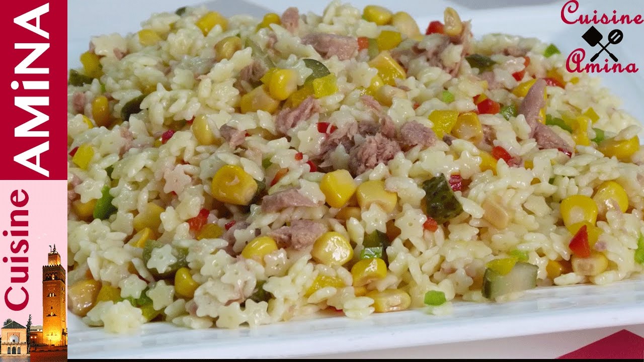 سلطة لذييييذة و سريعة في دقائق salade rapide délicieuse