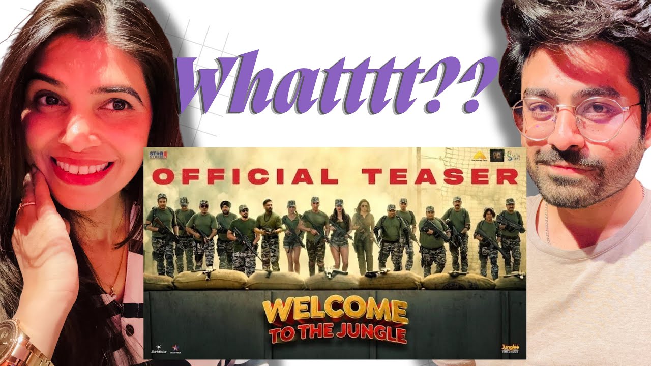 Welcome To The Jungle - Official Teaser Reaction | In Cinemas | 26th June 2026
