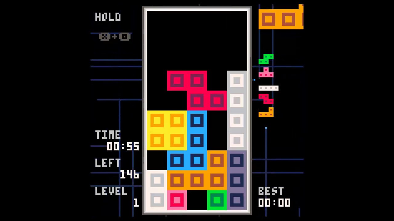 PICO TETRIS BIG MODE PICO 8 Fantasy Virtual Console Lexaloffle Games www lexaloffle com