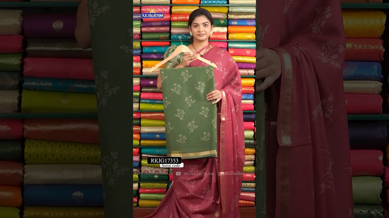 Crepe Silk Printed Sarees I Wholesale Shop I