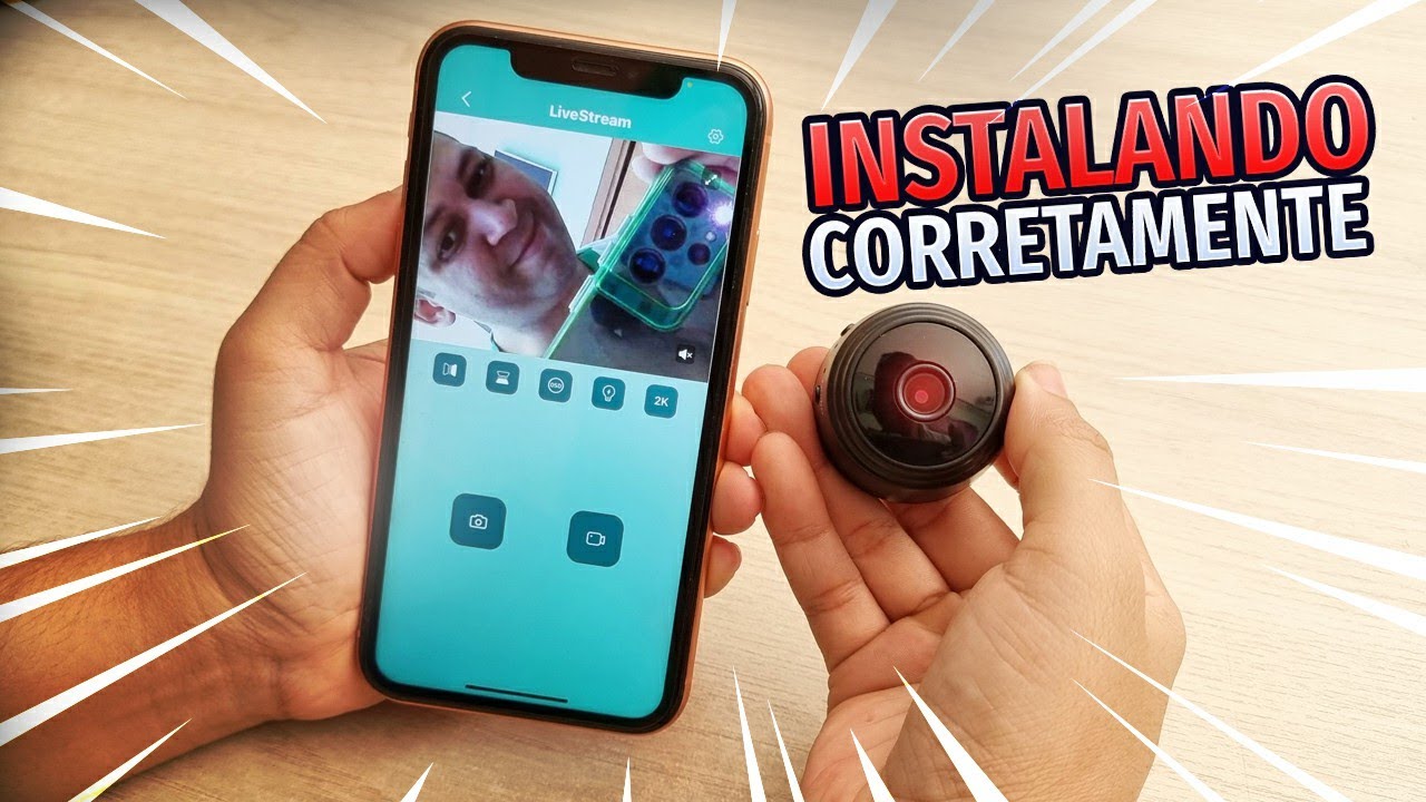 Aprenda a como Instalar e Configurar a Mini Câmera Espiã A9 de Maneira Rápida e Correta.