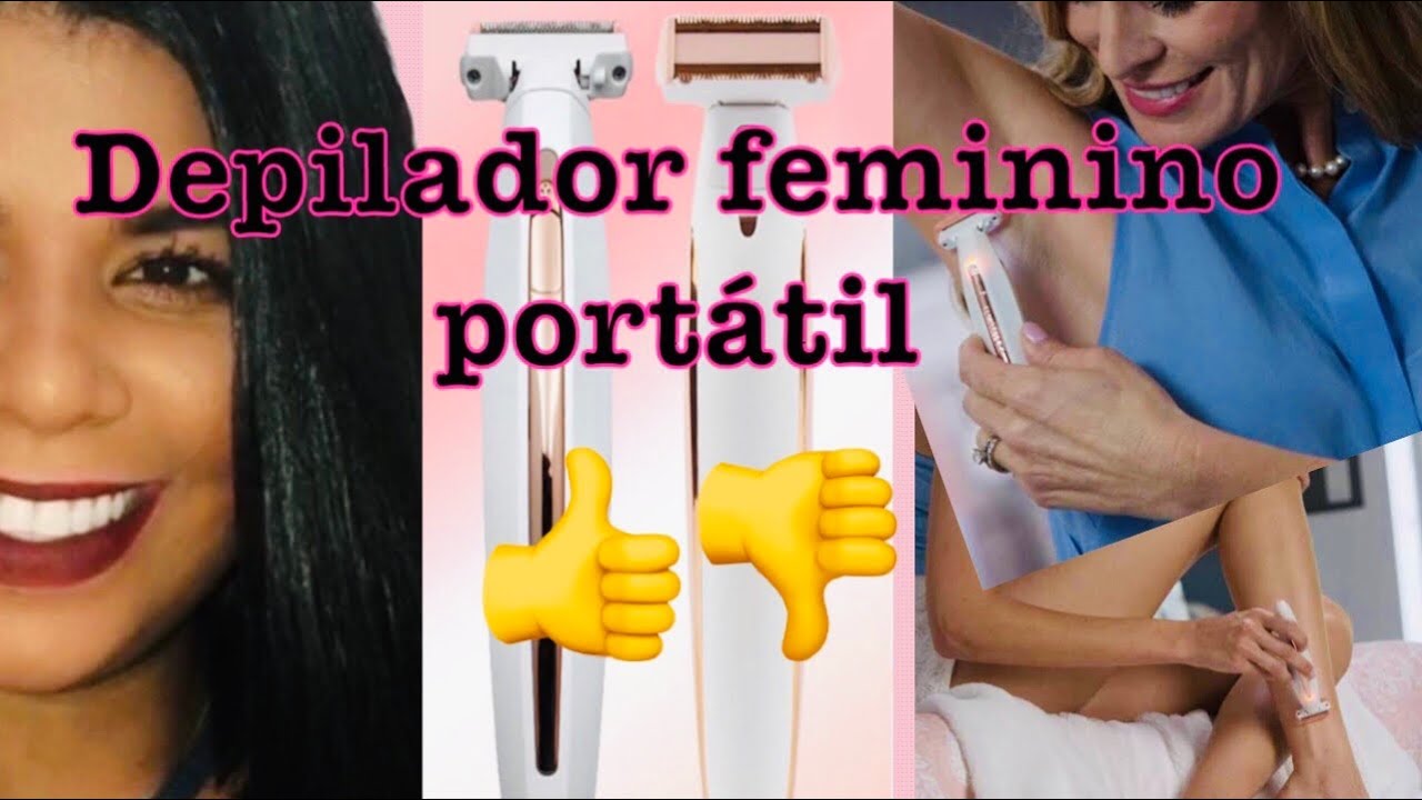 Barbeador Elétrico feminino portátil da Shopee  35,99$
