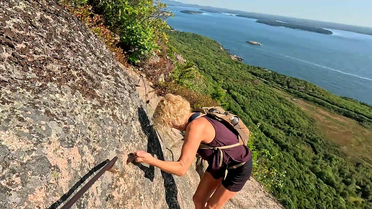 Hiking Acadia Precipice Trail 9/11/2025