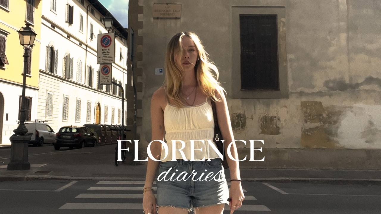 Last Week in Florence | Art School Vlog, Painting & Saying Goodbye 🇮🇹