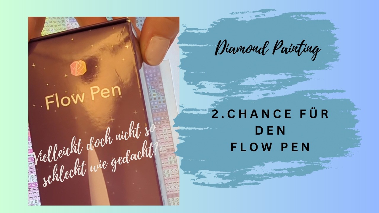 🖊️ 2. Chance für den Flow Pen | Diamond Painting ✨ Picmondoo