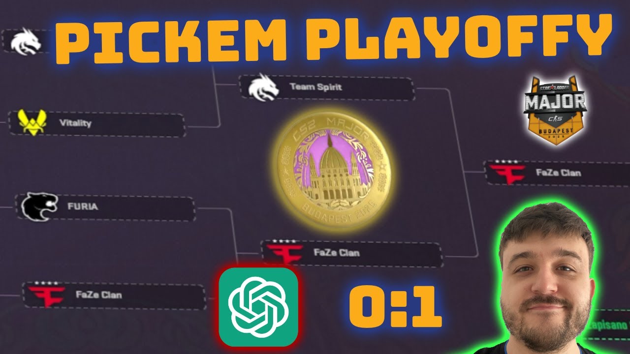 LECIMY PO ZŁOTY COIN! - PLAYOFFY PICKEM CHALLENGE JA VS CHAT GPT!