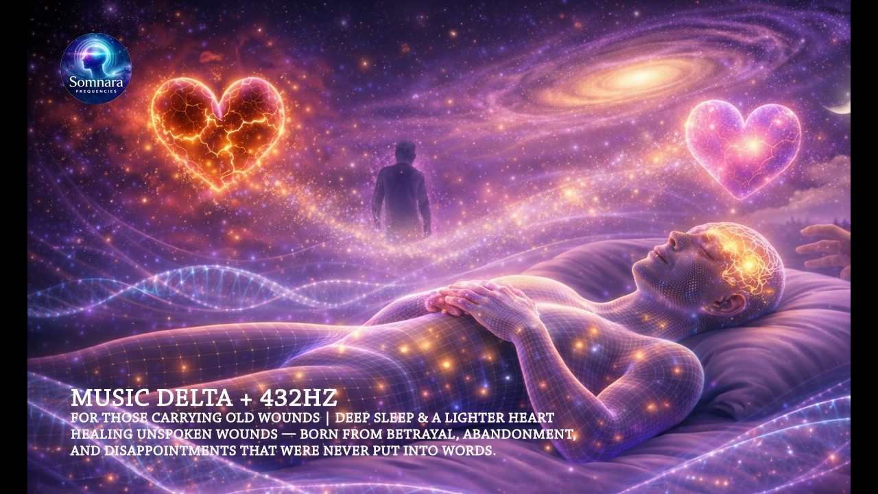 DELTA + 432Hz | FOR THOSE CARRYING OLD WOUNDS | DEEP SLEEP & A LIGHTER HEART | Healing Frequencies