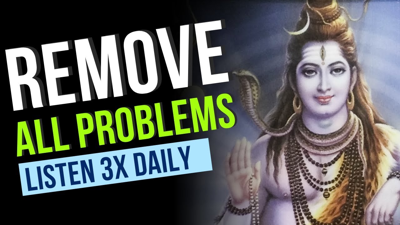 REMOVE YOUR PROBLEMS FOREVER | Shivashtakam Mantra | Shiva Meditation