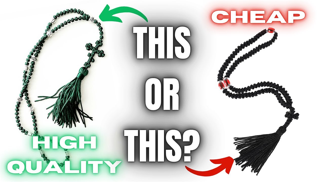 High Quality VS Cheap Orthodox Prayer Ropes **WATCH THIS BEFORE BUYING!**