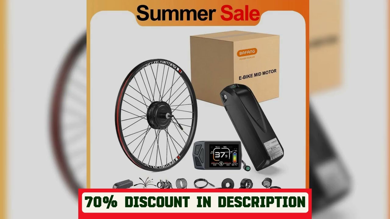 A must-have product! Bafang 48V 500W Rear Hub Motor Kit 26" 27.5" 28"/29" Rear Wheel Electric Bicy