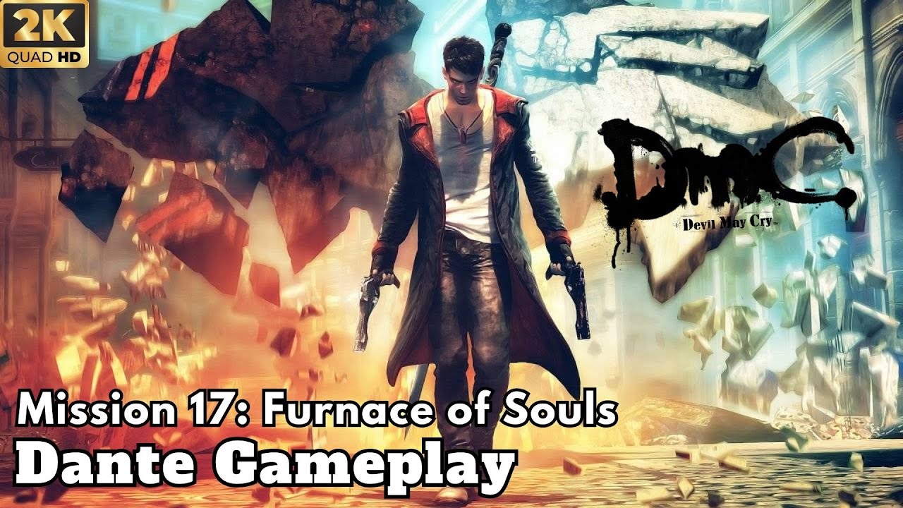 DmC: DEVIL MAY CRY Gameplay Walkthrough MISSION 17 - NEPHILIM Difficulty (2K 60FPS) No Commentary