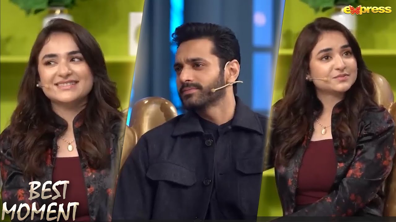 Best Moment 03 - Yumna Zaidi & Wahaj Ali | Hassan Choudary | The Talk Talk Show | Express TV