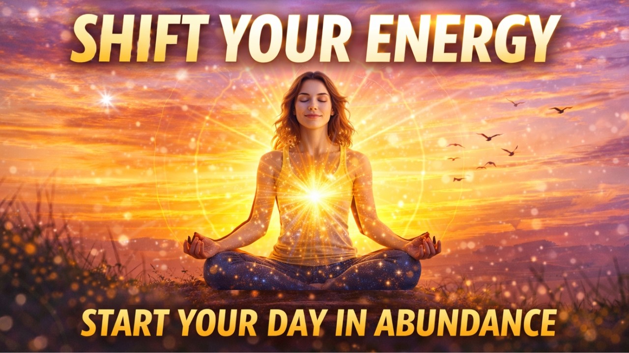 Morning Abundance Meditation | High Energy & Wealth Alignment | Listen Once to Shift Your Energy
