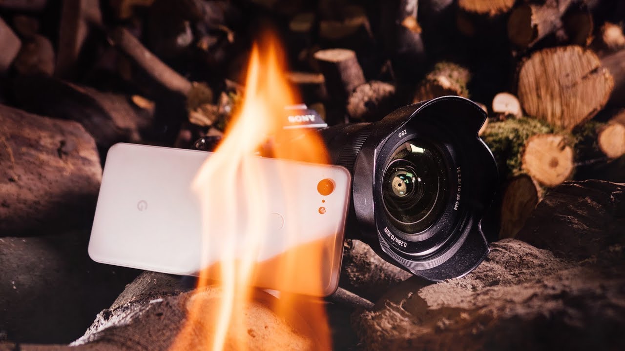 PIXEL 3 VS. $5,000 CAMERA in LOW Light - mind blown 😮