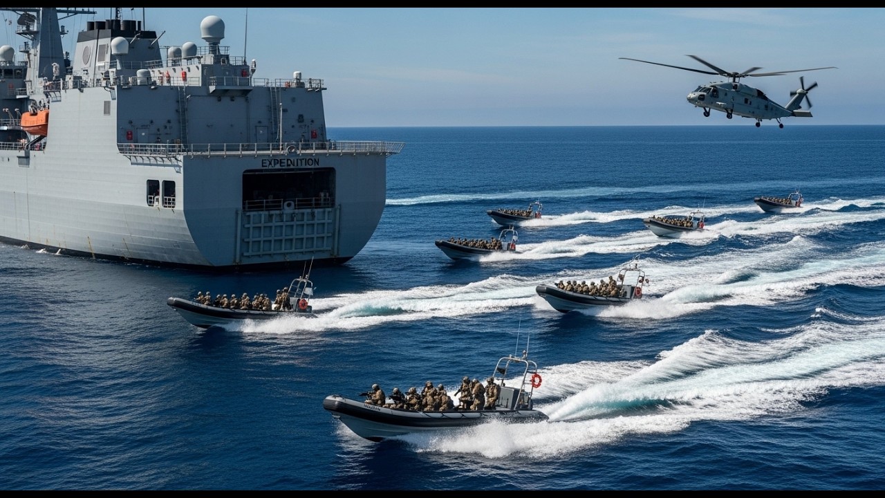 HIGH ALERT 🚨 U.S. Marines Intercept Russian Tanker in the Caribbean as Tensions Escalate