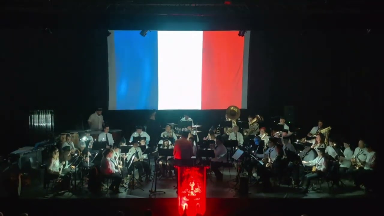 1er tableau: La musique militaire.