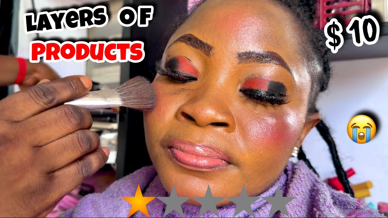 This WORST REVIEWED MUA was so Proud of her Work that She asked me to Send her the videos 😳. So much