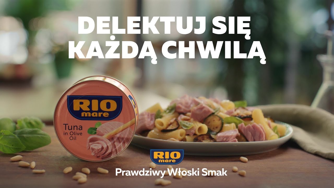 Rio Mare tuńczyk w oliwie z oliwek. Delektuj się każdą chwilą.