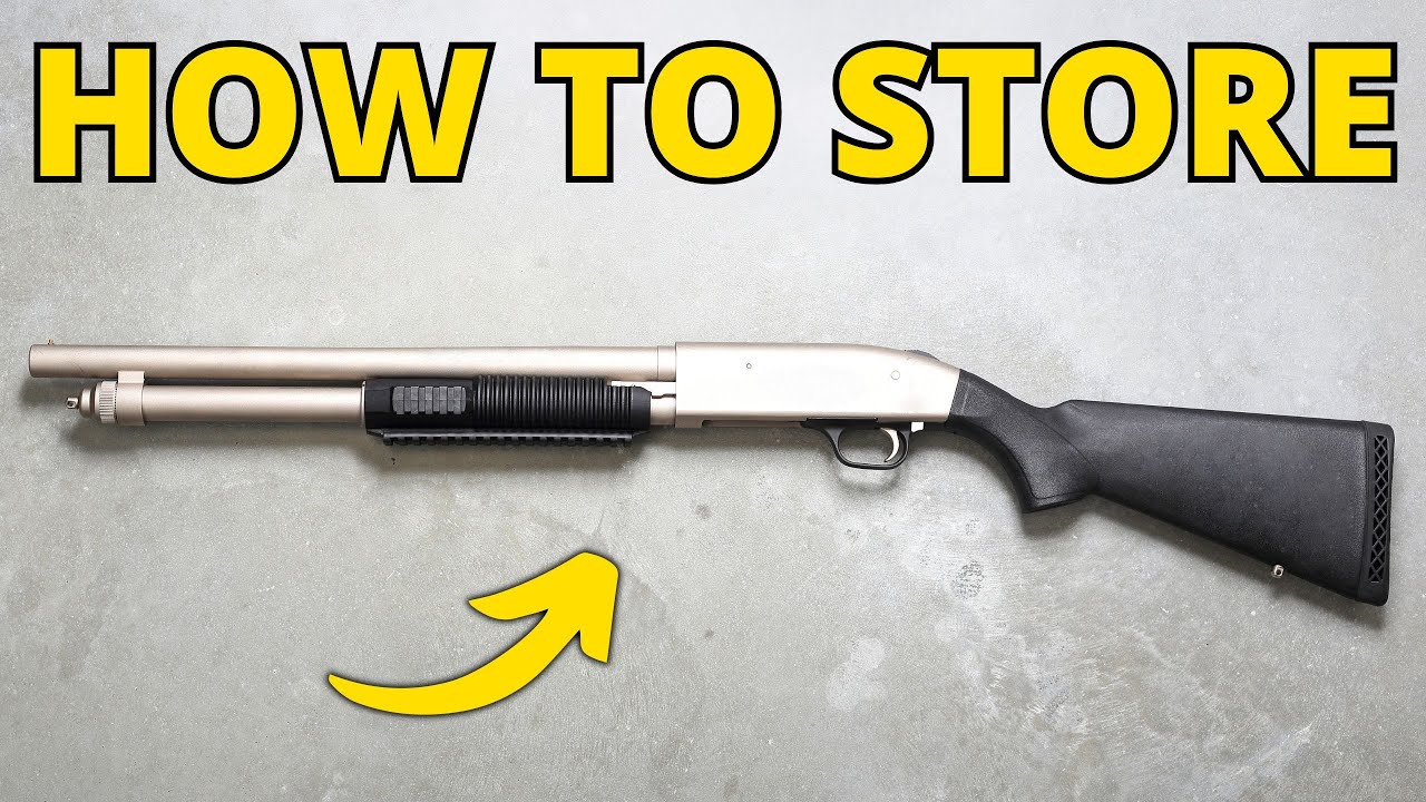 How To Store Your Home Defense SHOTGUN?