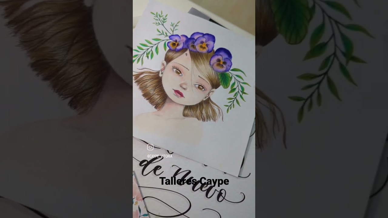 Talleres Caype. Lettering, acuarela y color con The Flower Journal